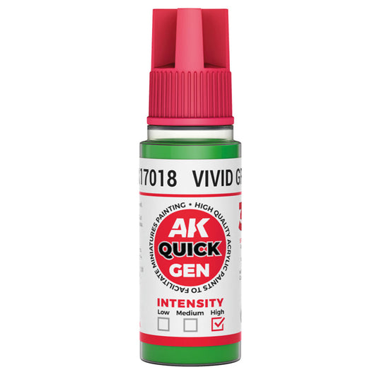 AK Interactive Quick Gen - Vivid Green 18ml AK17018