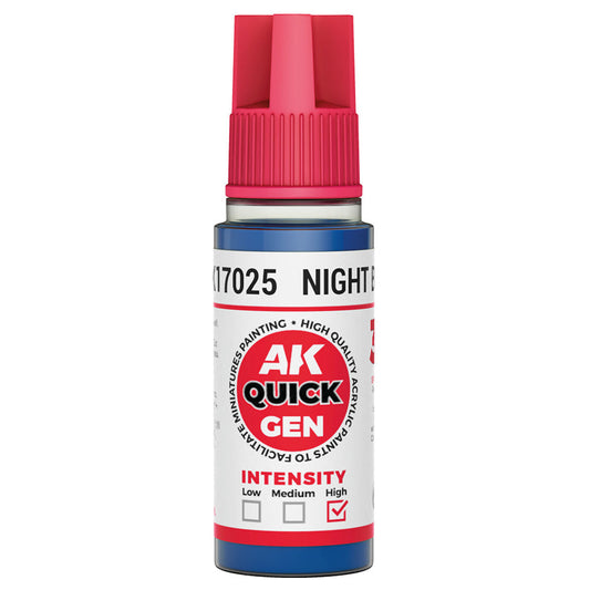 AK Interactive Quick Gen - Night Blue 18ml AK17025