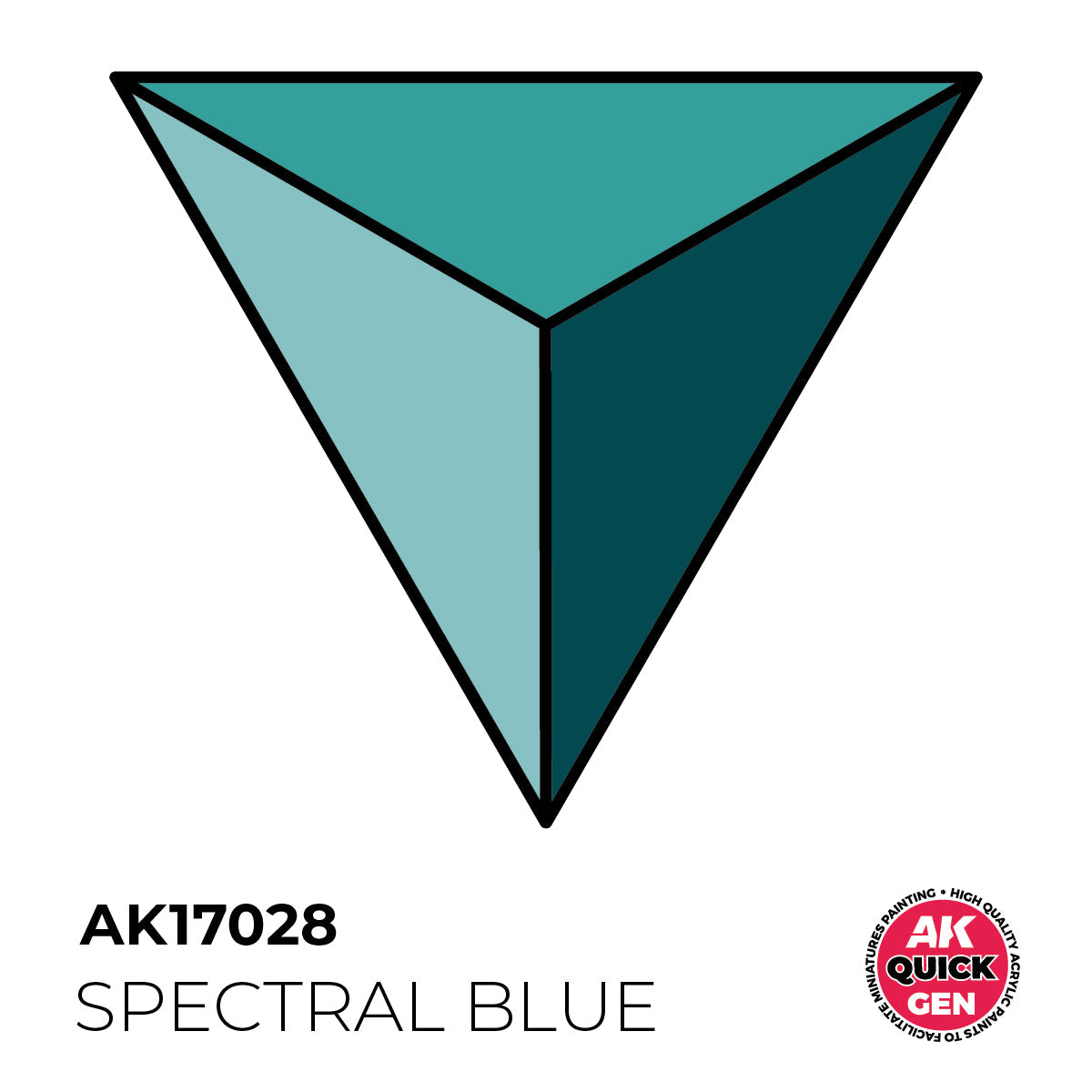 AK Interactive Quick Gen - Spectral Blue 18ml AK17028