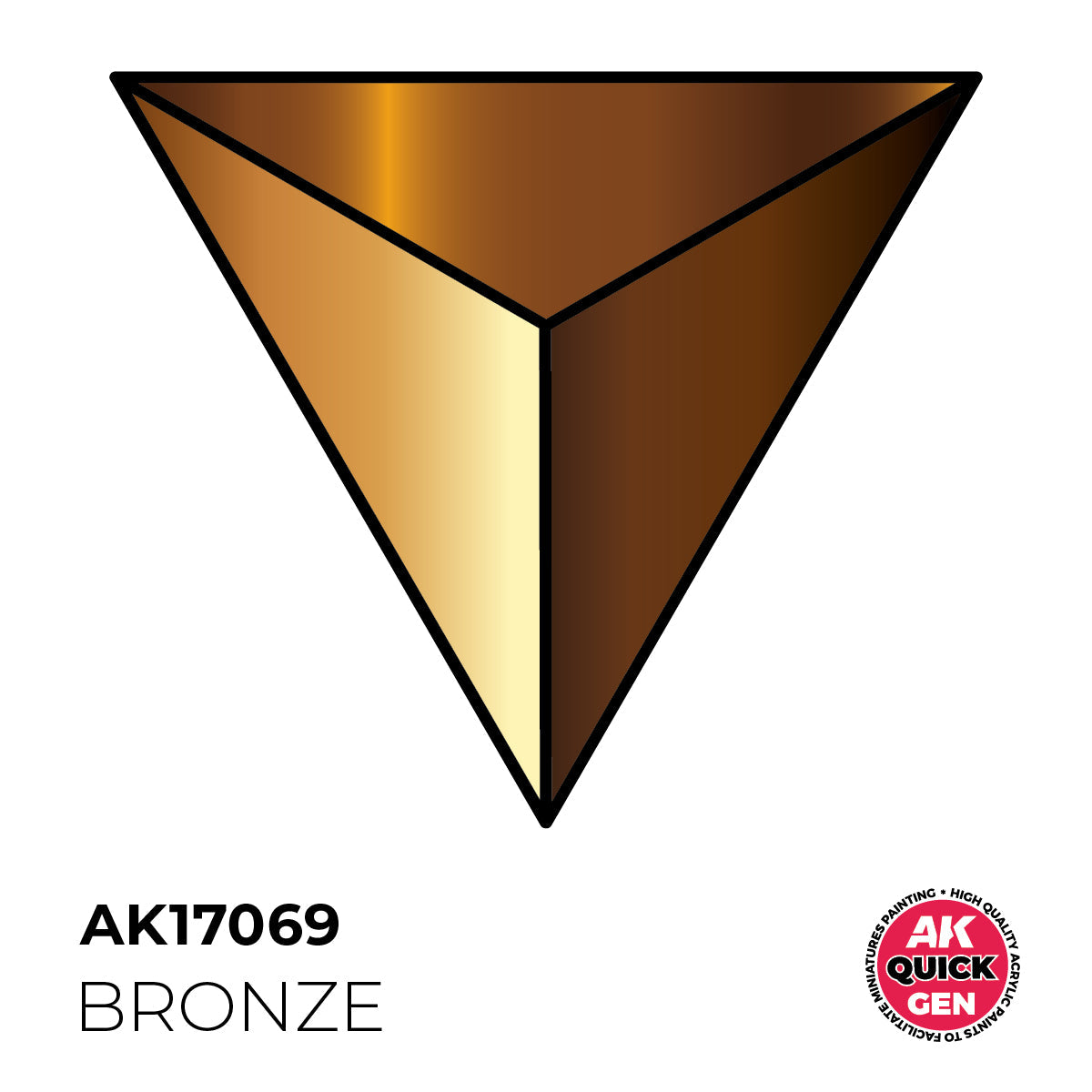 AK Interactive Quick Gen - Bronze 18ml AK17069