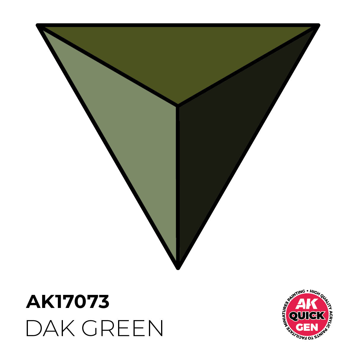 AK Interactive Quick Gen - DAK Green 18ml AK17073
