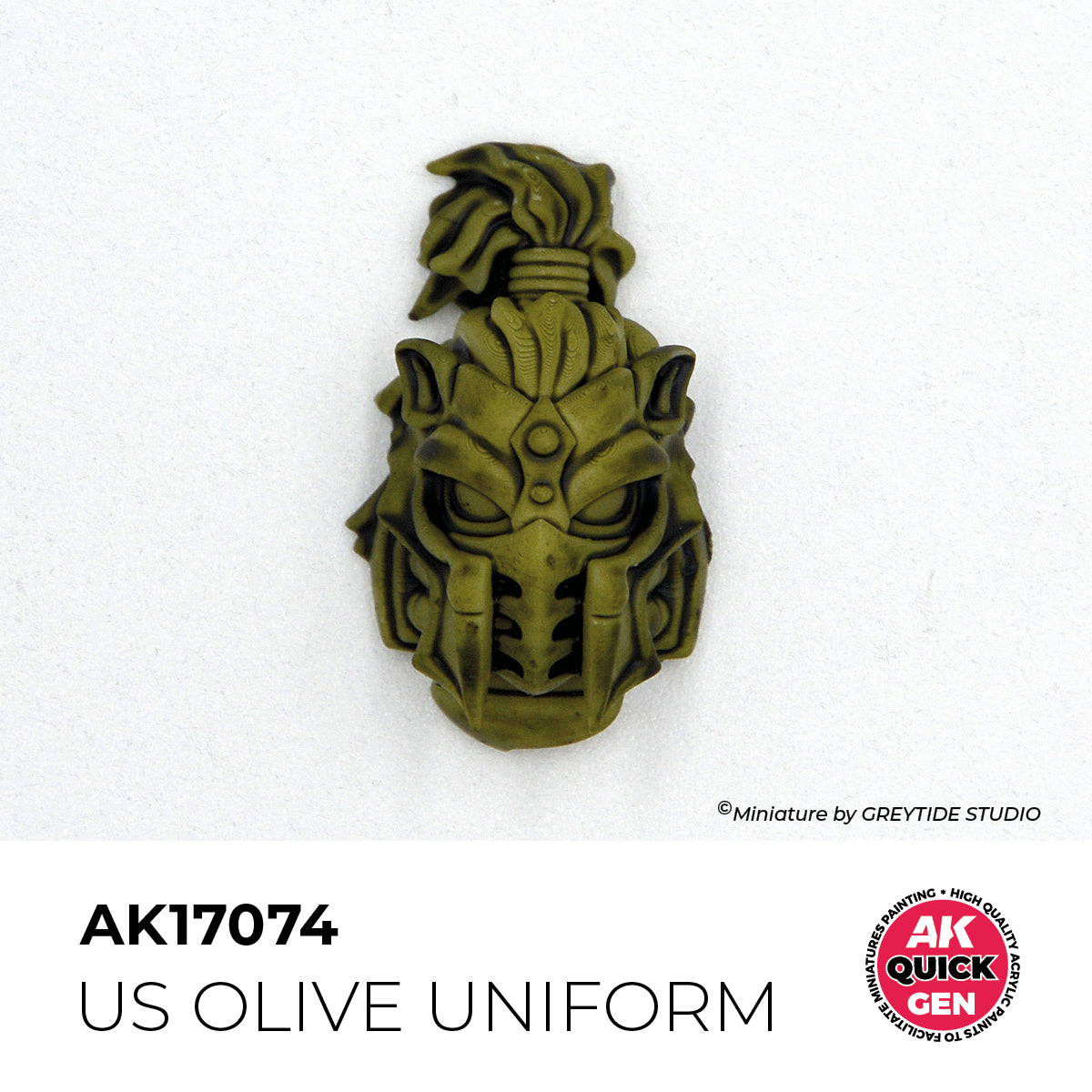 AK Interactive Quick Gen - US Olive Uniform 18ml AK17074