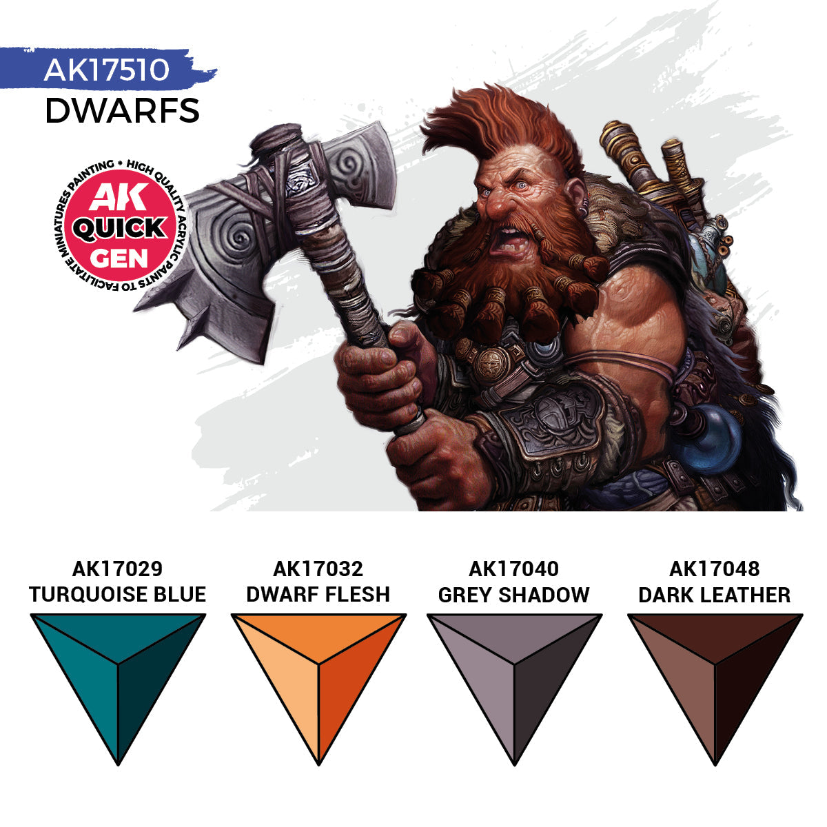 AK Interactive Quick Gen Set - Dwarfs AK17510