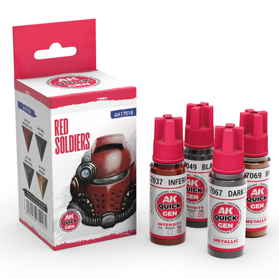 AK Interactive Quick Gen Set - Red Soldiers AK17518