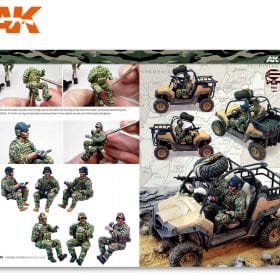 AK Learning 8 Modern Figures Camouflages (English)