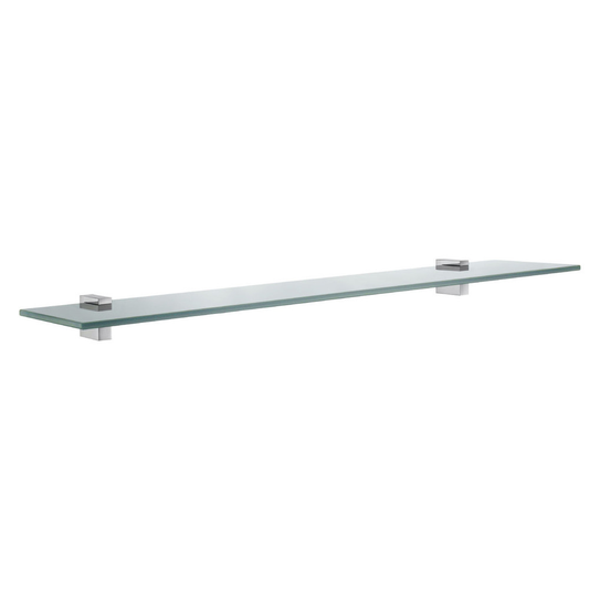 Smedbo AIR Frosted Glass Bathroom Shelf 60cm