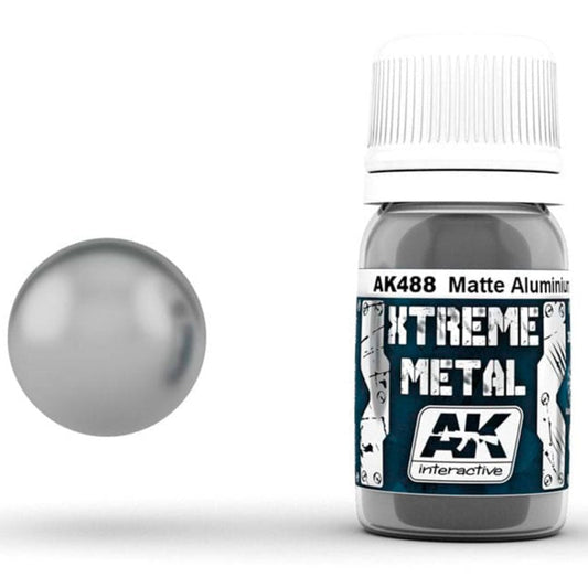 AK Interactive XTREME METAL Matte Aluminium AK488