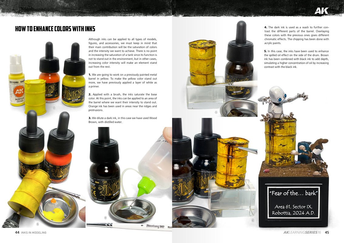 AK Interactive Learning Series 16: Inks in Modelling
