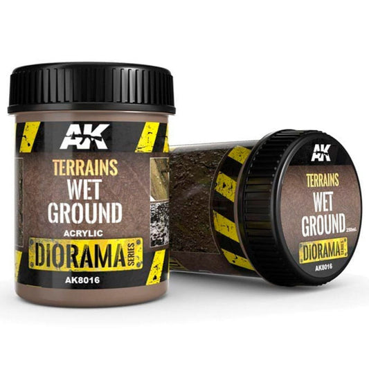 AK Interactive Terrains Wet Ground 250ml AK8016