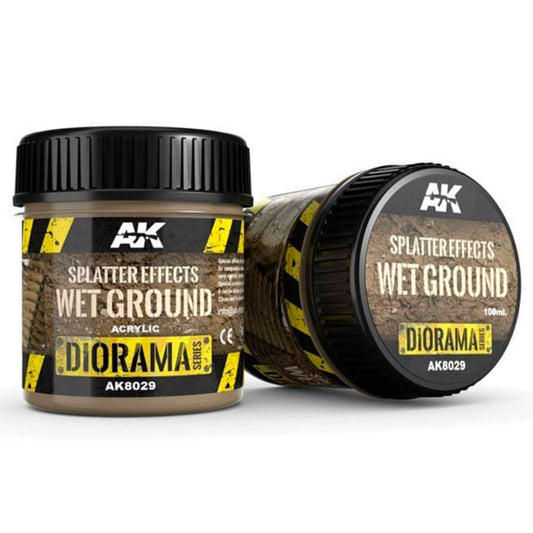 AK Interactive Splatter Effects Wet Ground 100ml AK8029