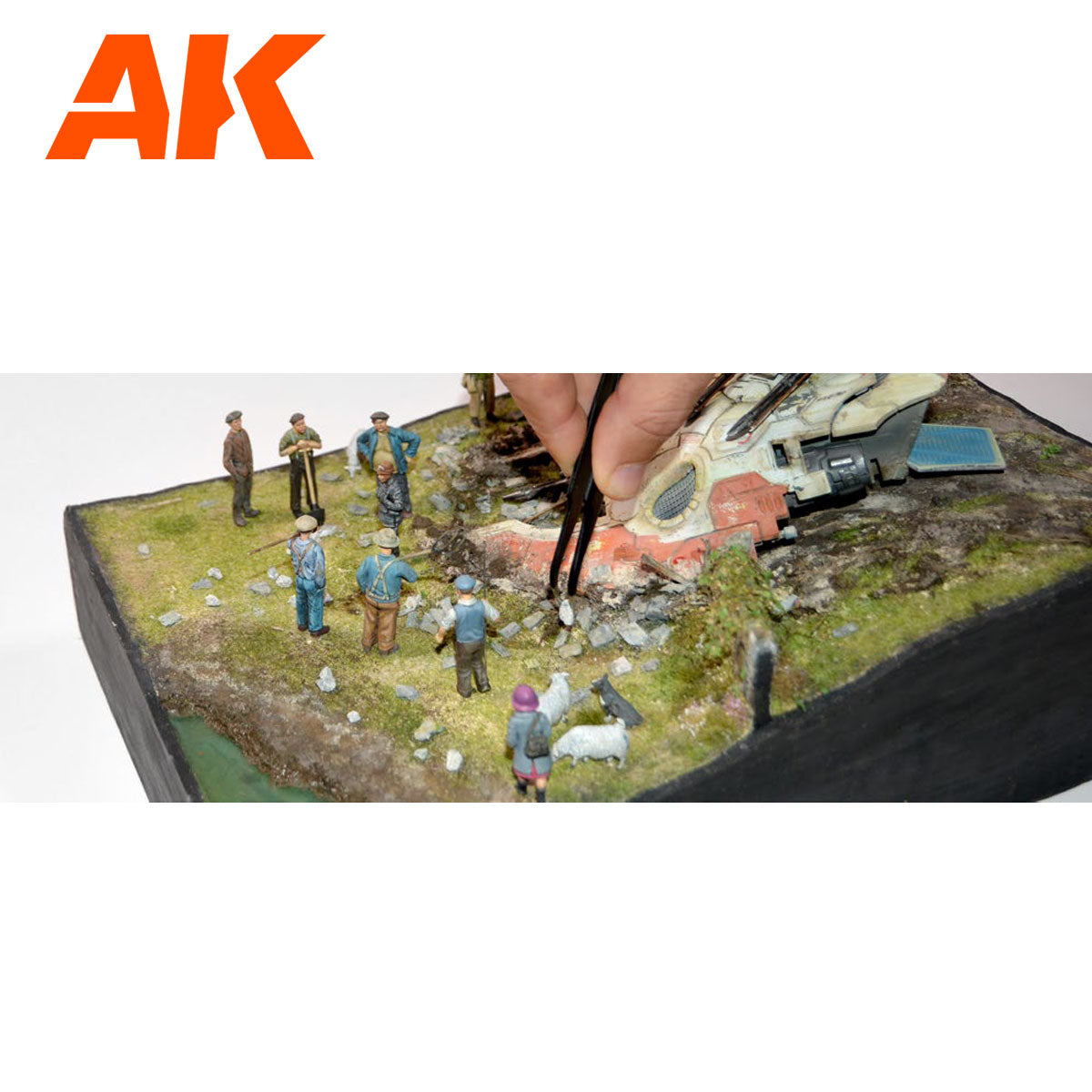 AK Interactive Big Grey Rocks 1/35 AK8258