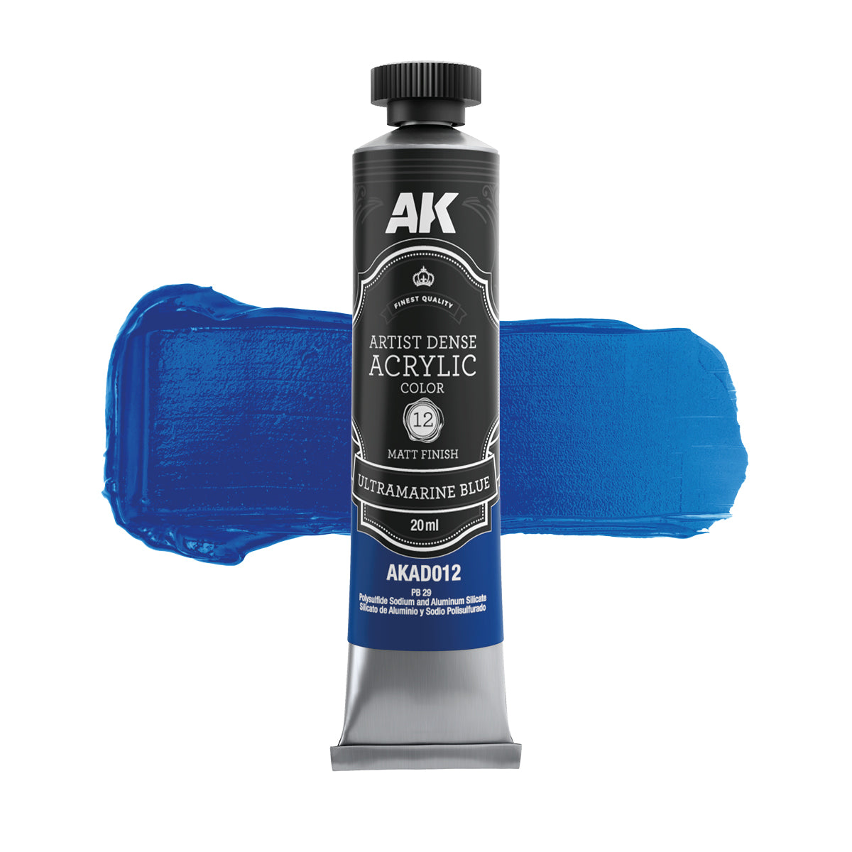 AK Interactive Dense Acrylic Figures Special Set (6 tubes 20ml)