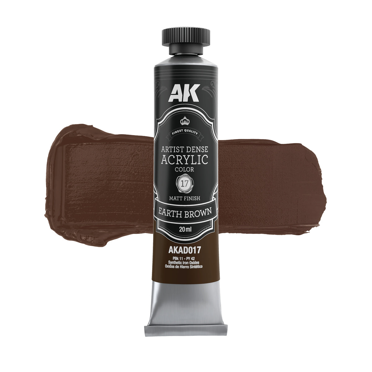 AK Interactive Dense Acrylic Figures Special Set (6 tubes 20ml)