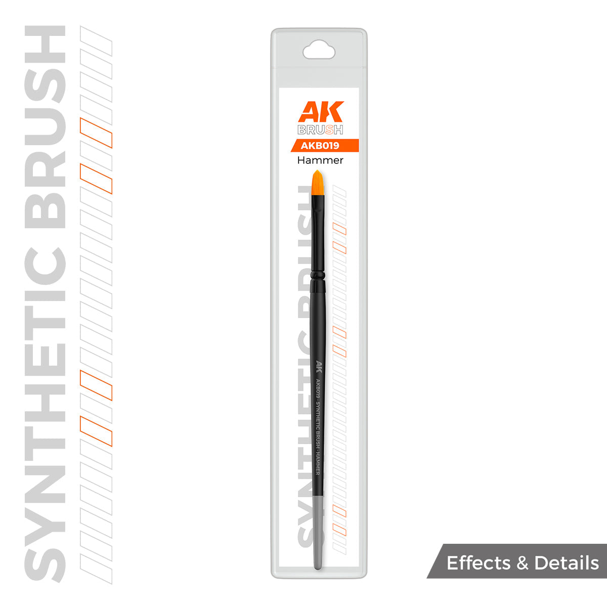 AK Interactive SYNTHETIC BRUSH - HAMMER