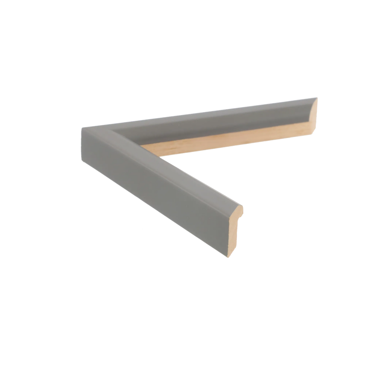 Angle I Grey Picture Frame, 8x8"