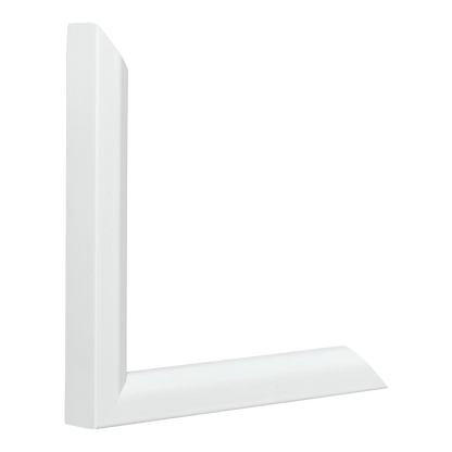 Angle I White Picture Frame, 8x8"
