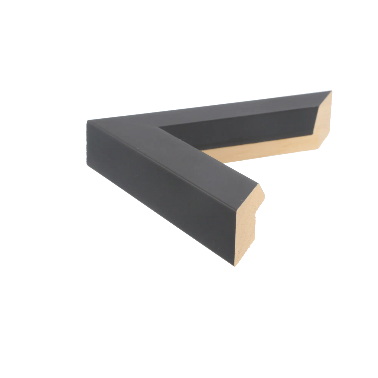 Angle II Black Picture Frame, 50x50cm