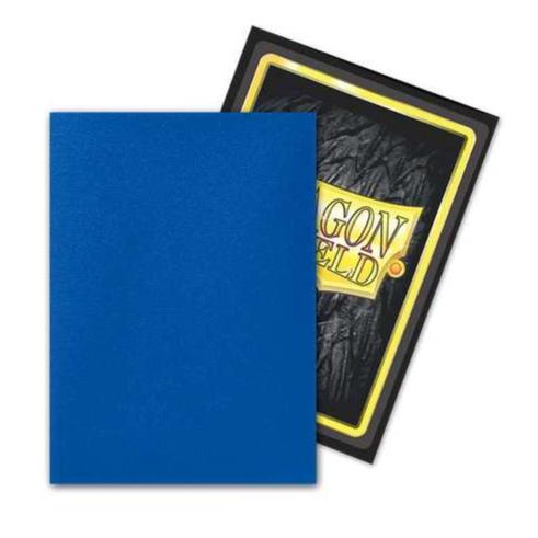 Dragon Shield - Matte Dual Standard Size Sleeves 100pk - Wisdom Blue