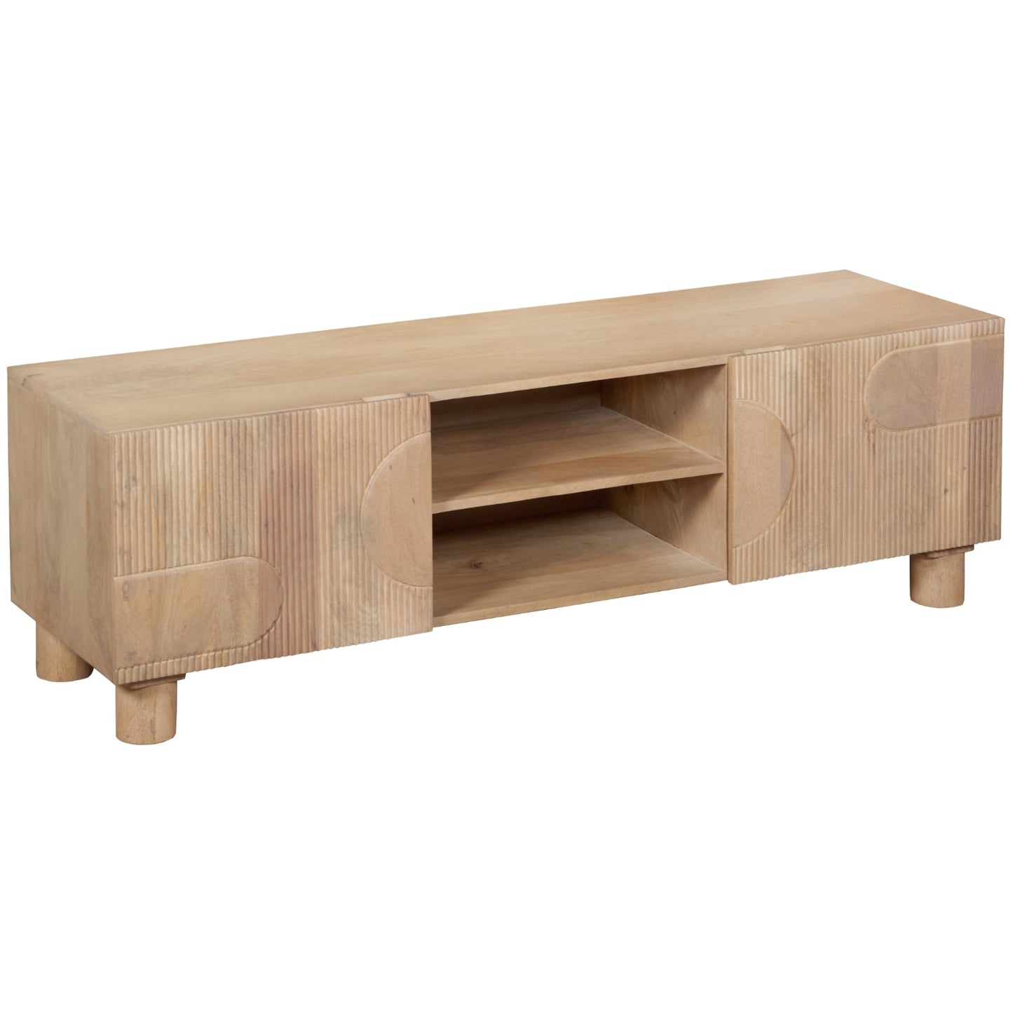 Ajmer Solid Wood Tv Cabinet