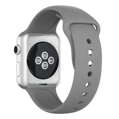 Double Rivets Silicone Watch Band for Apple Watch Series 3 & 2 & 1 42mm, Apple Watch 42mm