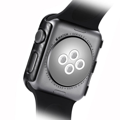 PC Carbon Fiber Frame Protection Case For Apple Watch Series 6 / 5 / 4 / Watch SE 40mm, For Apple Watch Series 6 / 5 / 4 / Watch SE 40mm