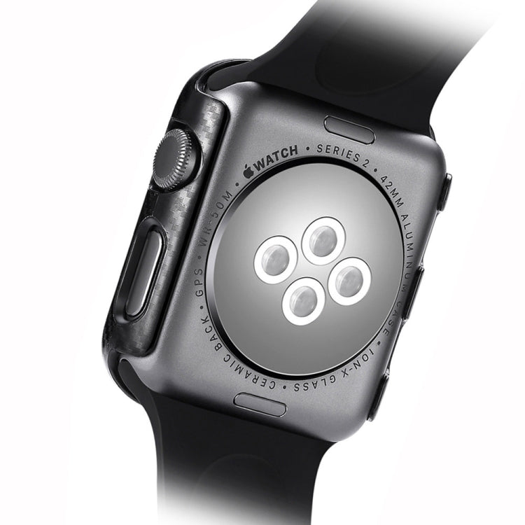 PC Carbon Fiber Frame Protection Case For Apple Watch Series 6 / 5 / 4 / Watch SE 44mm, For Apple Watch Series 6 / 5 / 4 / Watch SE 44mm