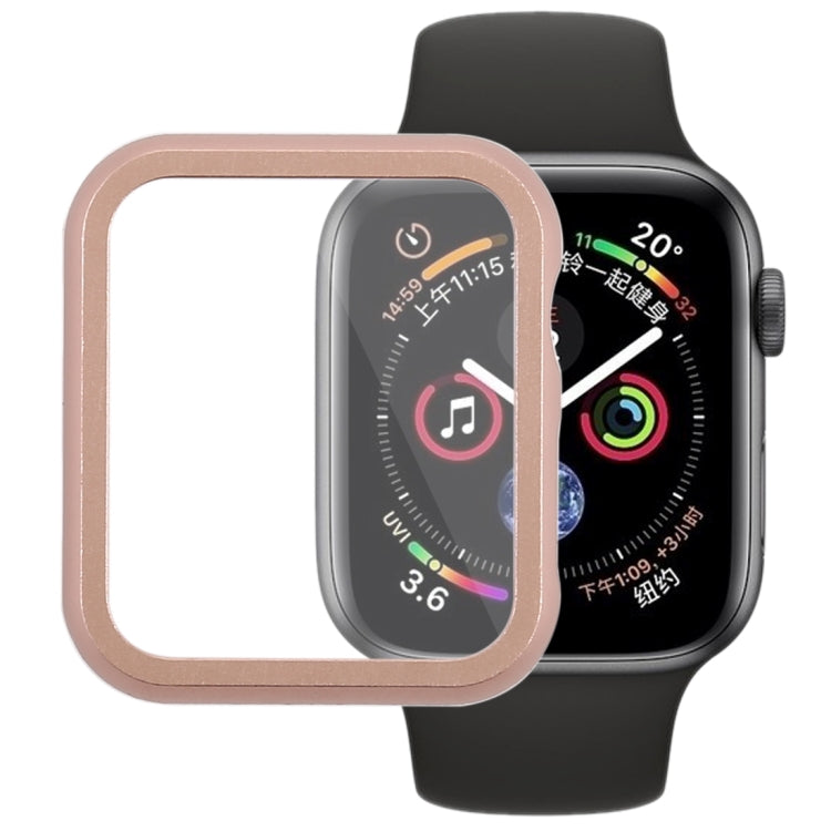 Metal Front Frame Protective Case For Apple Watch Series 6 / 5 / 4 / Watch SE 44mm, For Apple Watch Series 6 / 5 / 4 / Watch SE 44mm
