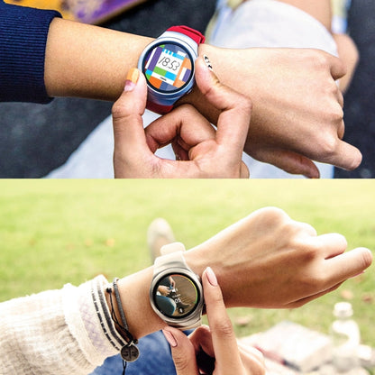 For Samsung Gear S2 Sport / Gear S2 Watch Solid Color Silicone Watchband