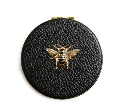 Alice Wheeler Round Compact Mirror (Multiple Colours Available)