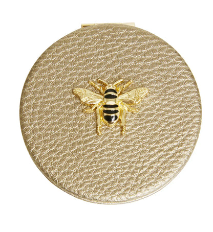 Alice Wheeler Round Compact Mirror (Multiple Colours Available)