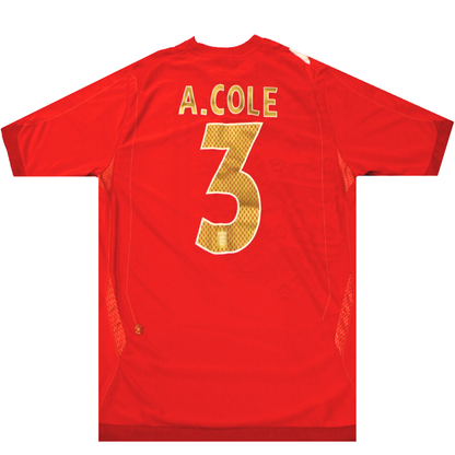 England 2006-2008 Away Shirt Ashley Cole 3 (Excellent) XL
