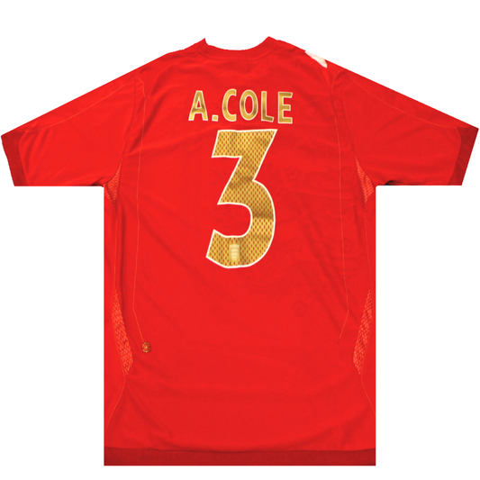England 2006-2008 Away Shirt Ashley Cole 3 (Excellent) XL