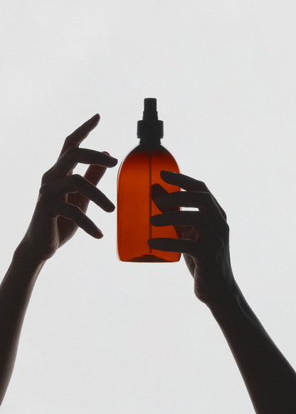 Amber Plastic Atomiser