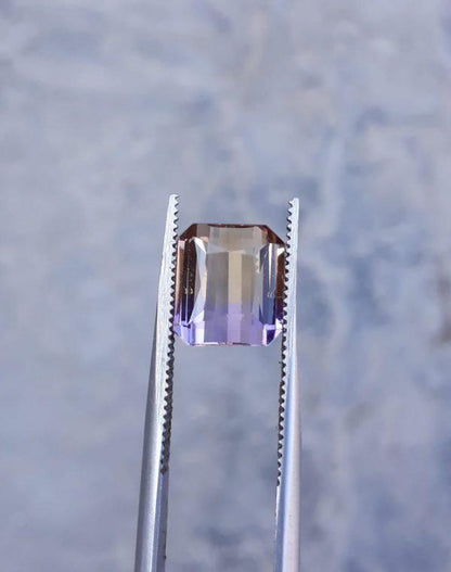 4.3ct Ametrine - Trystine - Bolivianite -  9x8mm