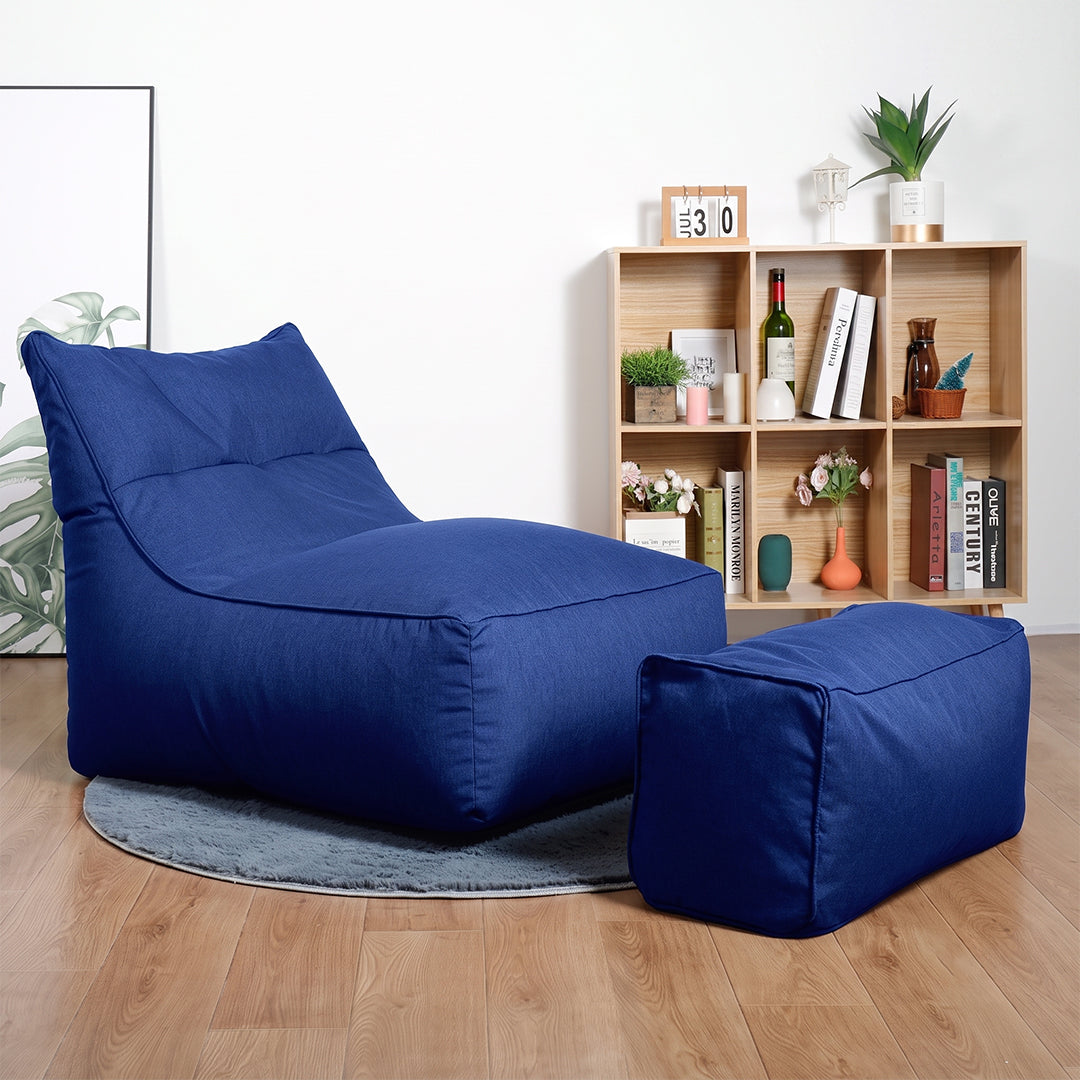 Andra Beanbag And Footstool