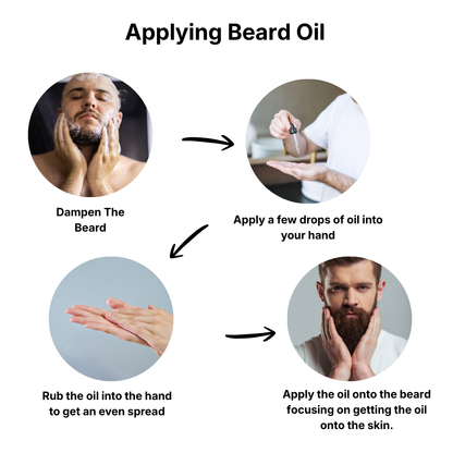 Black Edition Beard Oil: The Emperor - 30ml - Softens Beard - Eradicate Itch