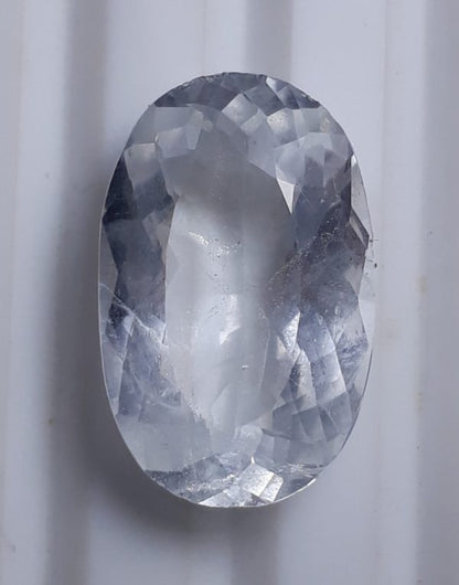 8.2ct Aquamarine - Aquamarine Crystal Fancy Cut - March Birthstone - 19x12mm