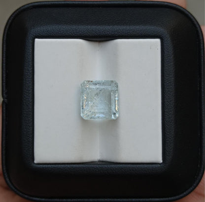 8ct Natural Aquamarine Gemstone - March Birthstone - 10.8x10x8mm