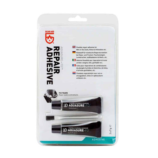 Gear Air Aquasure + FD Flexible Durable Adhesive 2 x 7g Tubes