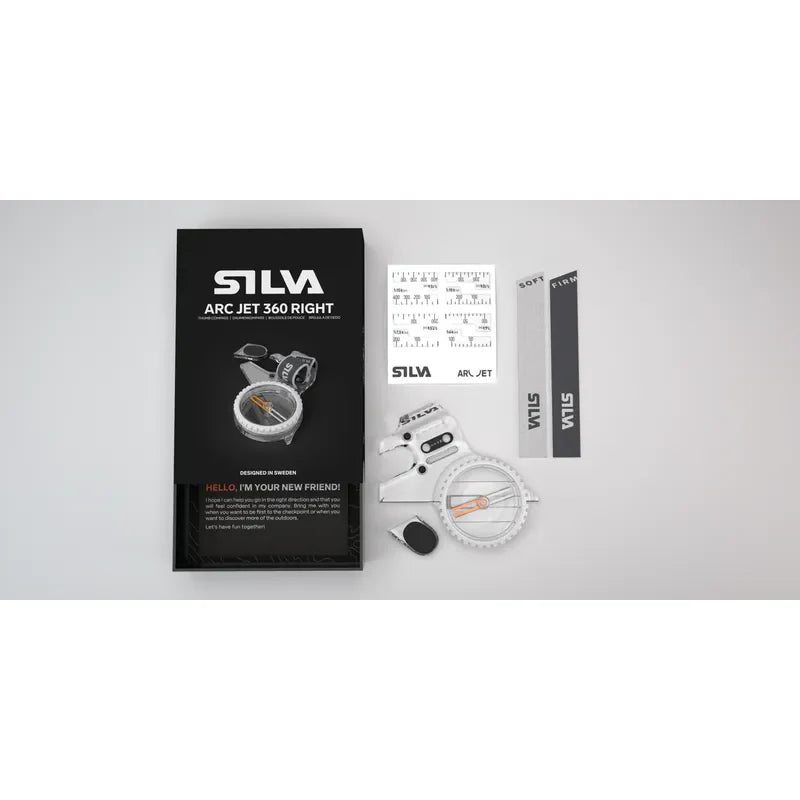 Silva Arc Jet 360 Thumb Compass - Right