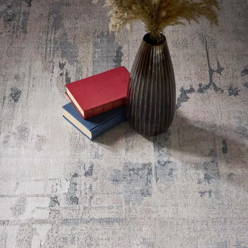 Eco-Washable Rug Abstract Design