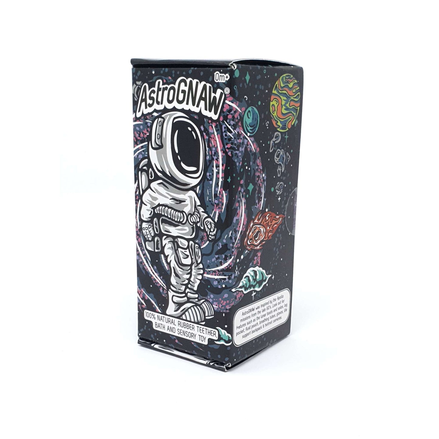 AstroGNAW® Natural Rubber Space Themed Baby Toy (Astronaut)