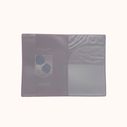 Attack on Titan Garrison Red Passport Cover