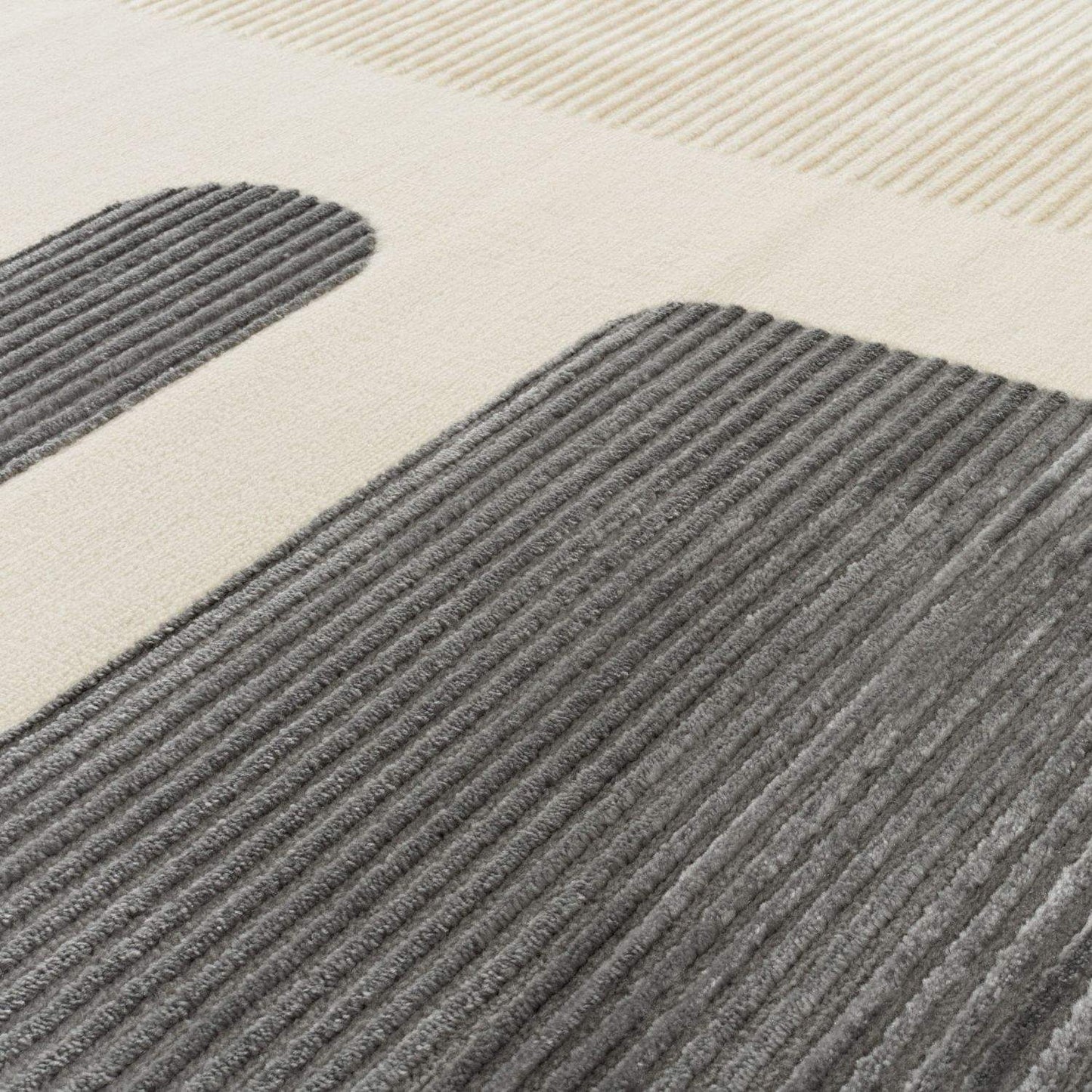 Aura Collection Rug Glide in Grey