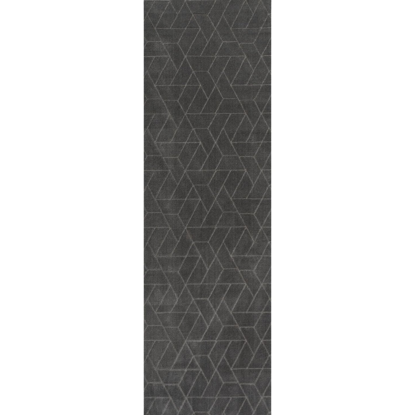 Aura Collection Rug Monolith in Grey
