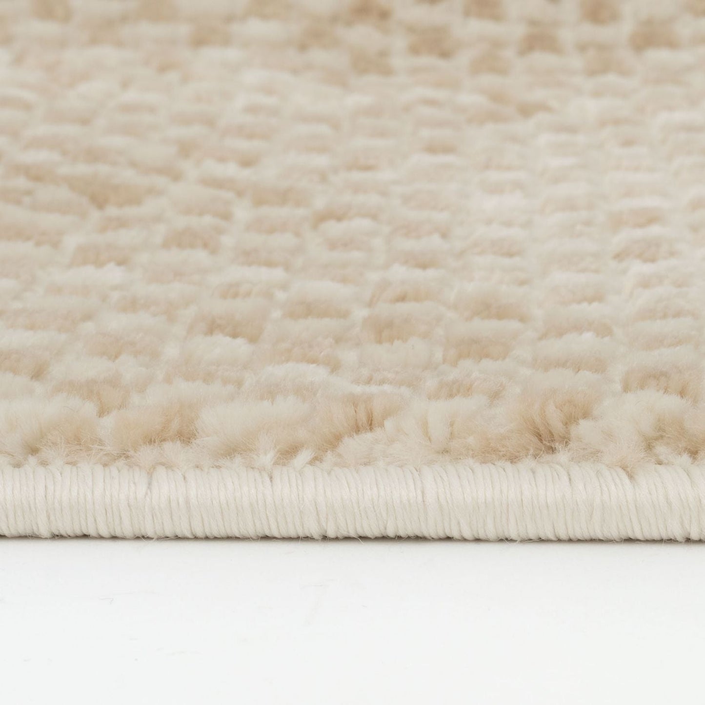 Aura Collection Rug Mosaic in Beige