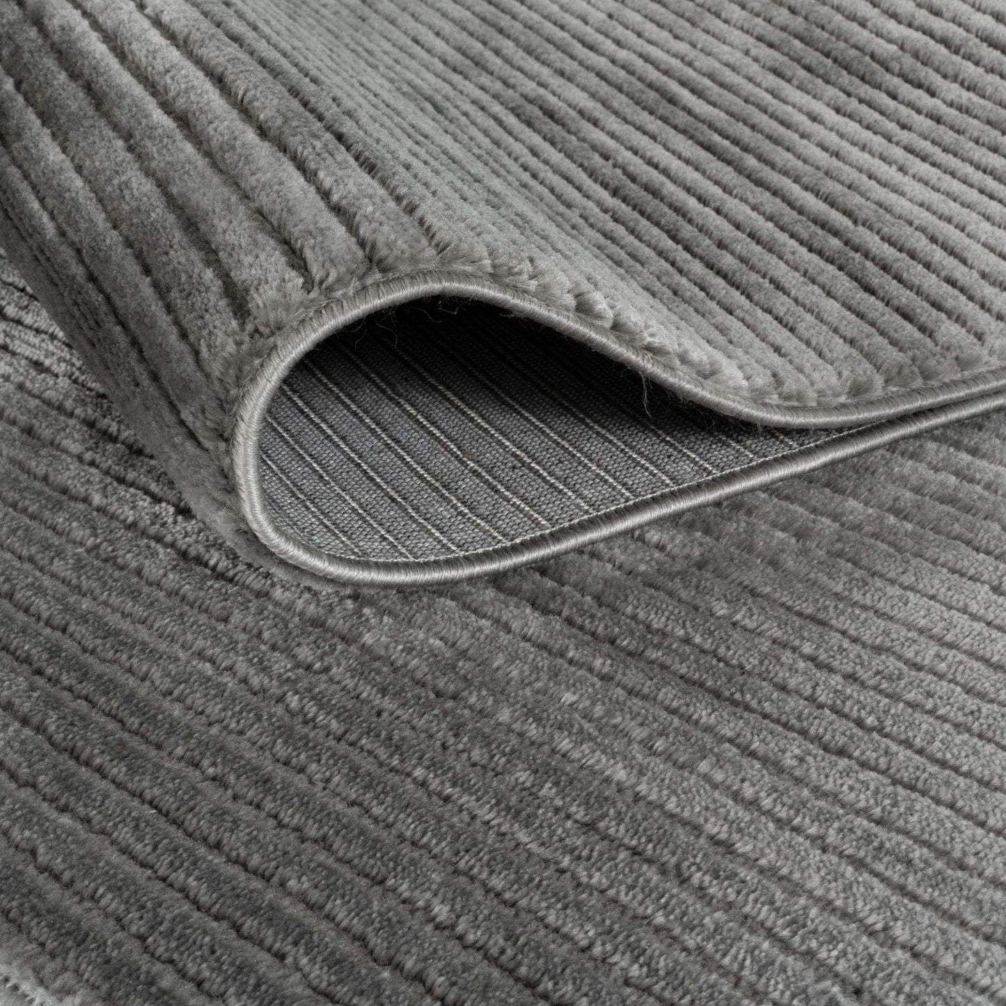 Aura Collection Rug Obsidian in Grey