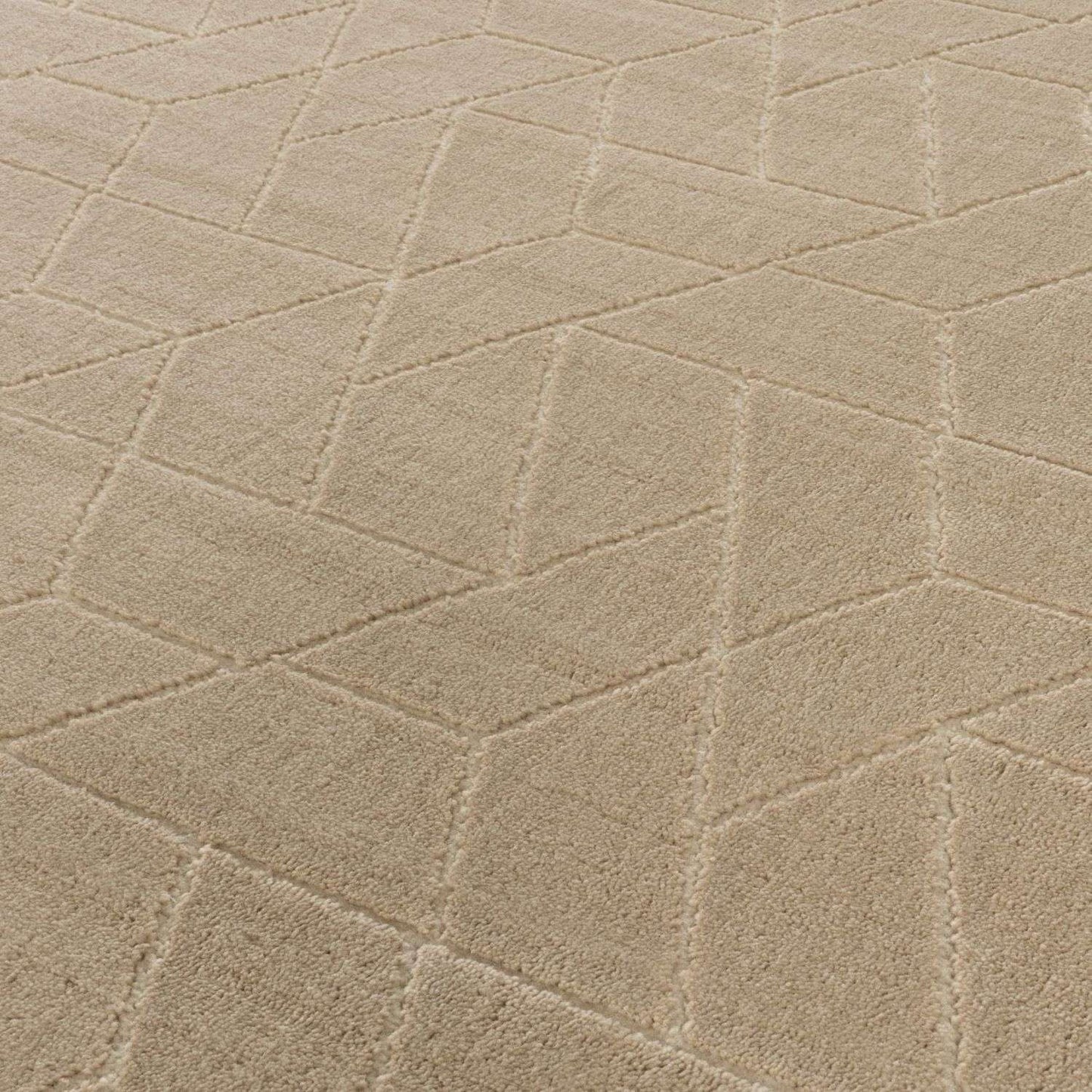 Aura Collection Rug Prism in Beige