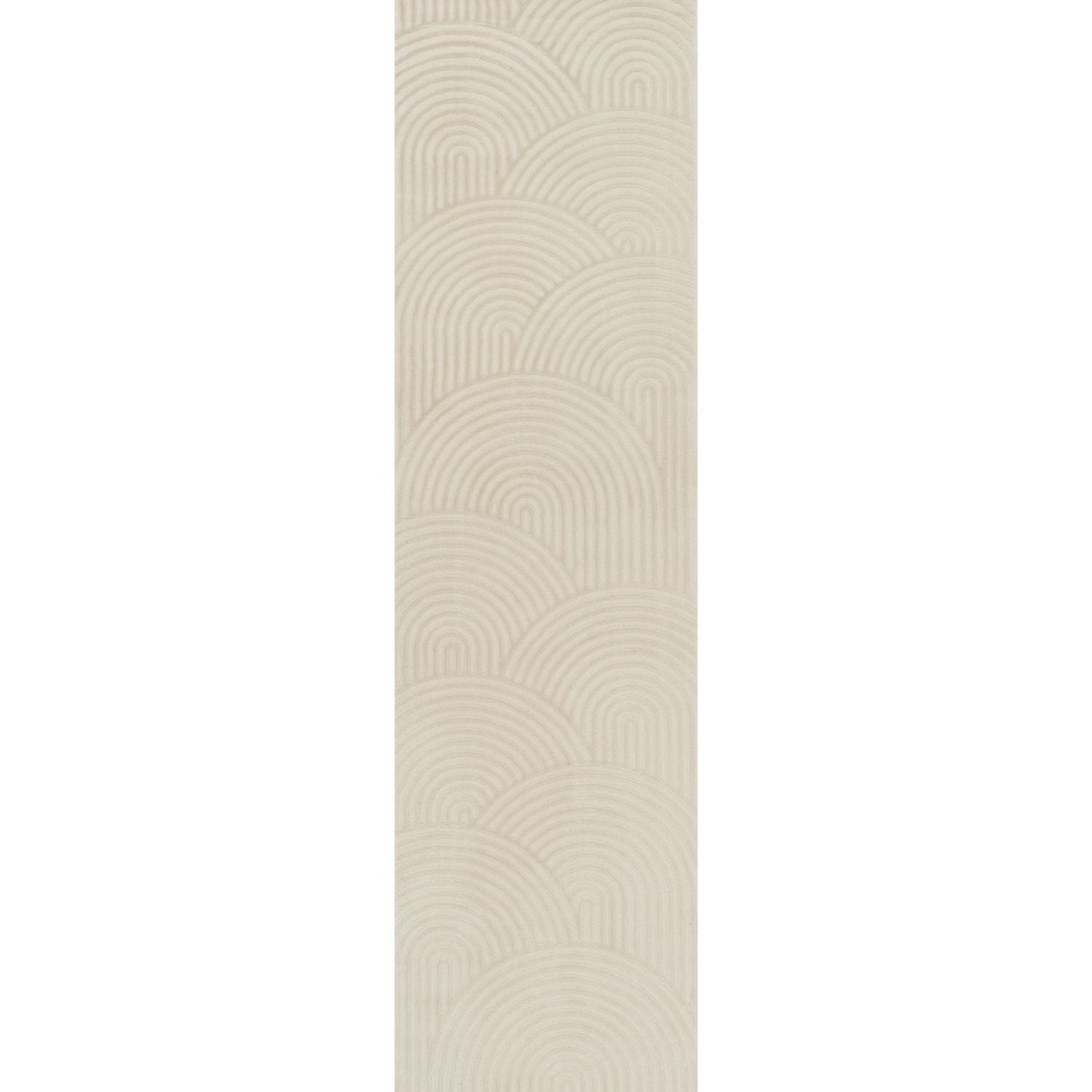 Aura Collection Rug Ripple in Cream
