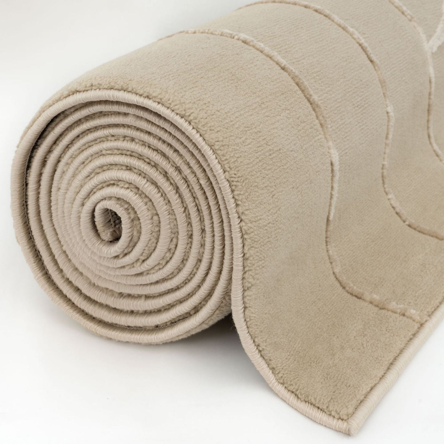 Aura Collection Rug Sable in Beige